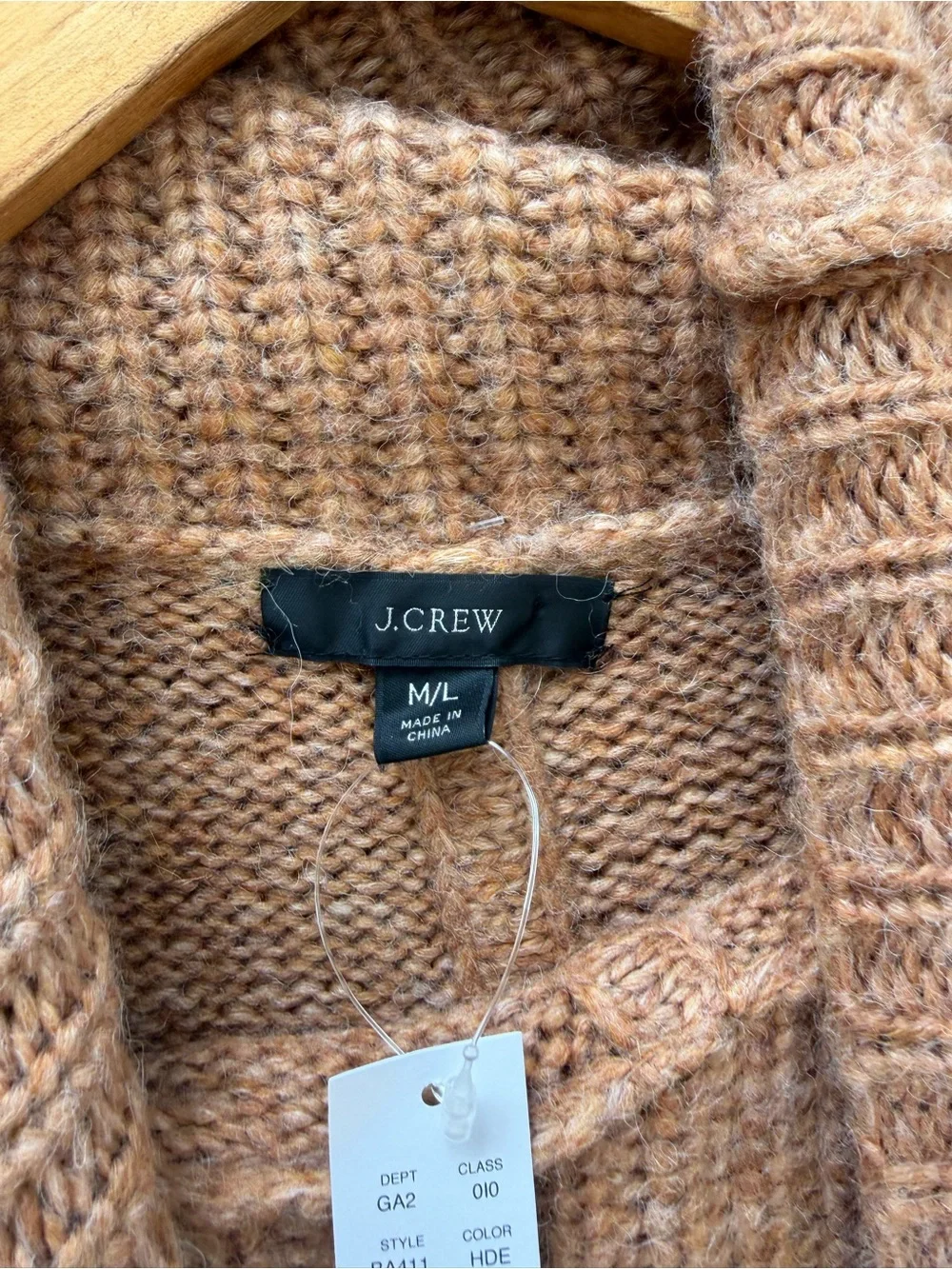 J Crew Relaxed Turtleneck Poncho Sweater NWT